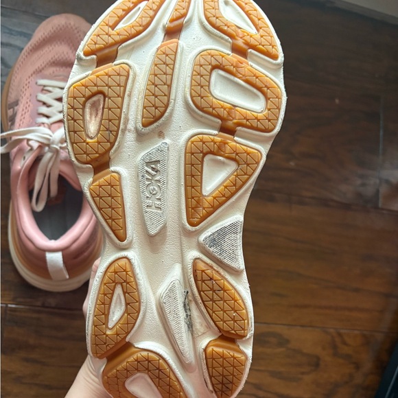 Women’s Coral Hokas Size 7 - Picture 6 of 7